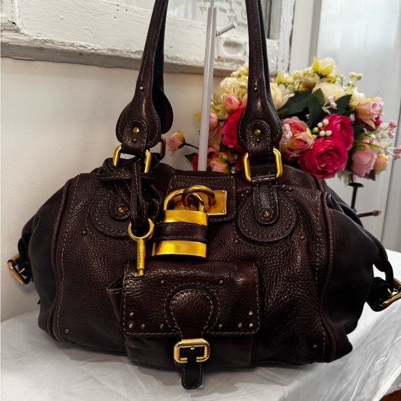 🤎Brown Chloe Paddington Leather Handbag🤎 - Picture 3 of 16